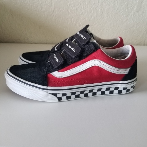 VansOldSkool Velcro Logo Pop Sneakers
